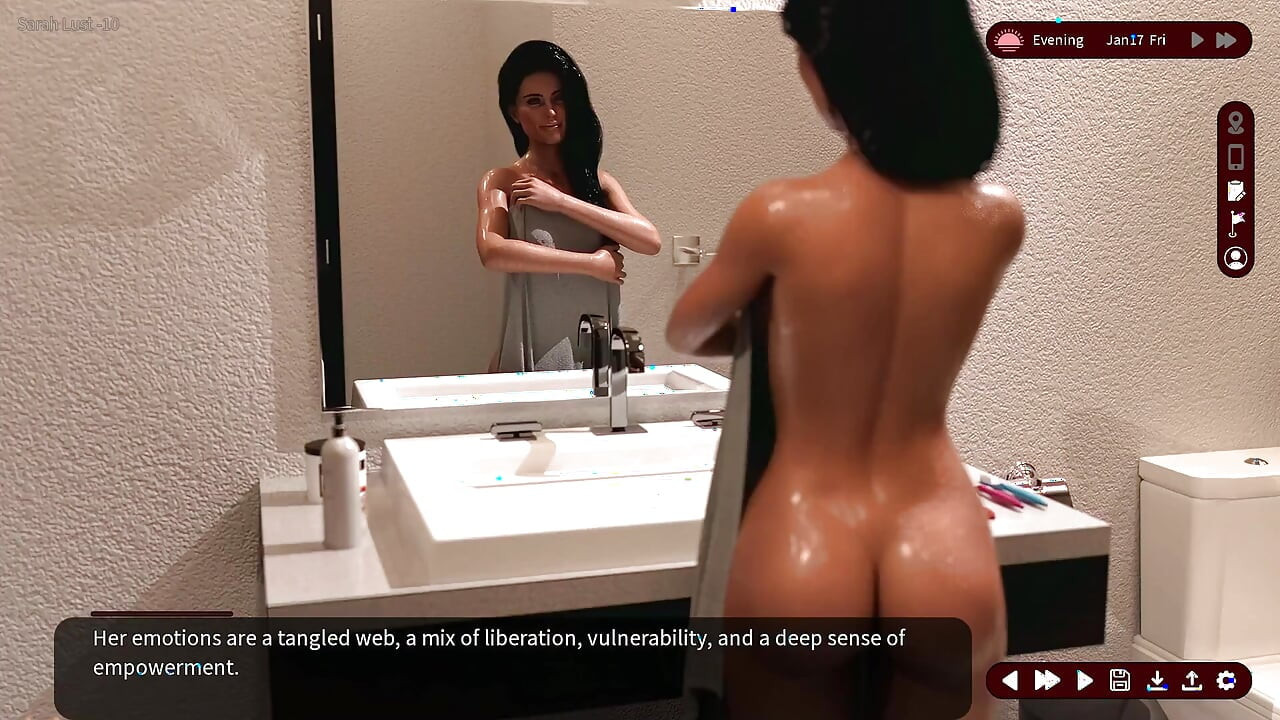 Whispers of Desire – V0.25 – Sarah Pleasured Herself During Her Shower